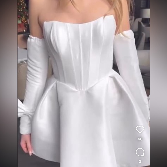 Bridal Mini - by Watters -Reception Dress - Picture 2 of 15